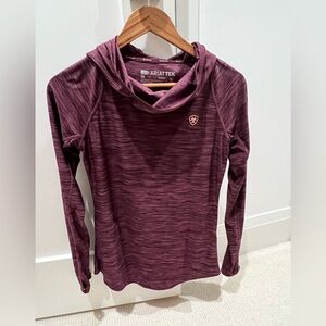 Ariat Tek Purple Top (like new)